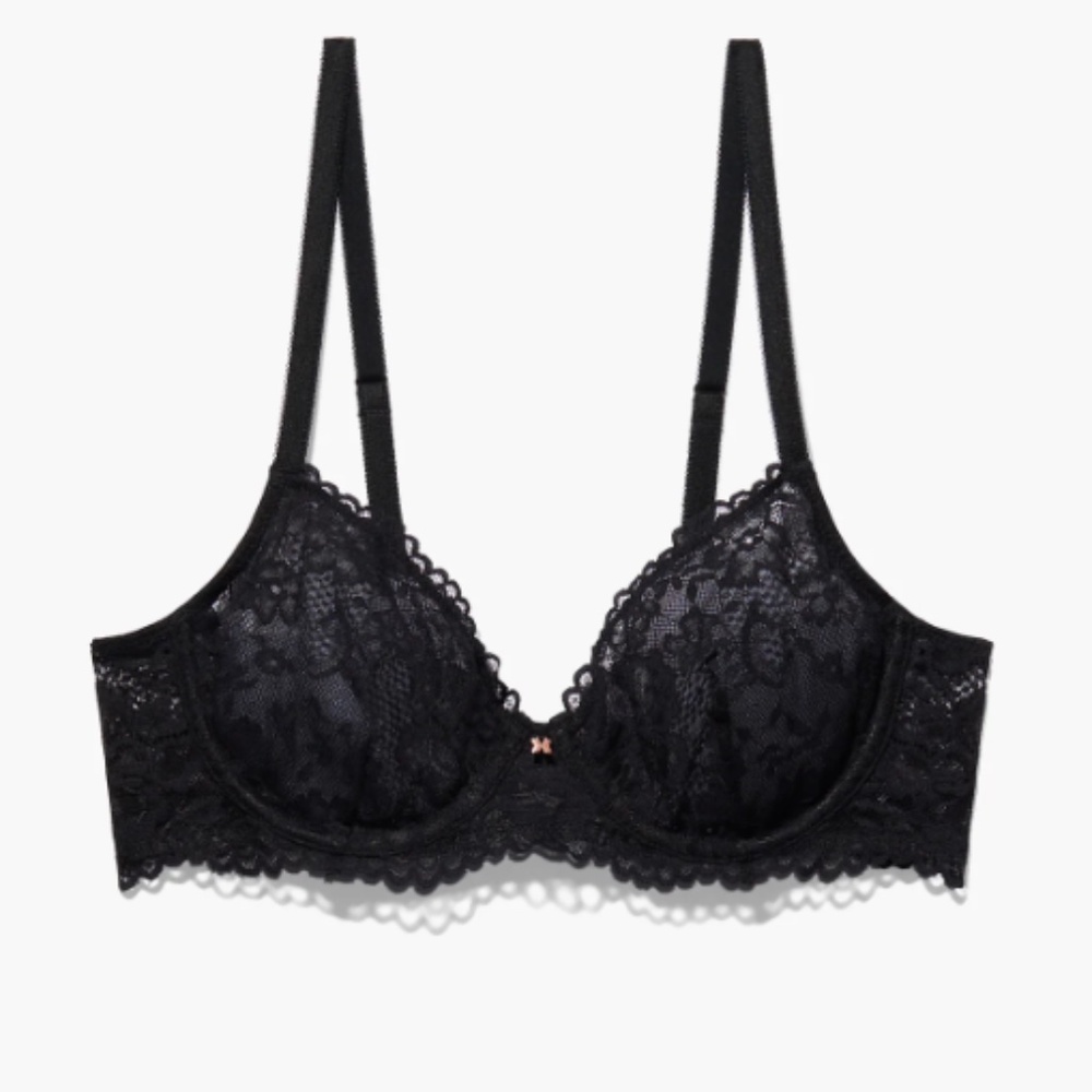 Savage x Fenty Floral Lace Unlined Bra size 36B